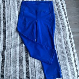Lululemon Swift Speed High-Rise Crop 21" - Blazer Blue Tone